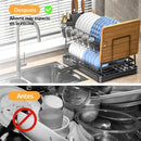 CleanFlow – Suport de scurgere pentru vase din oțel inoxidabil + Cadou special