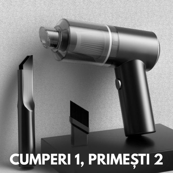 MaxAir – Aspirator de mână fără fir (Cumperi 1, primești 2)