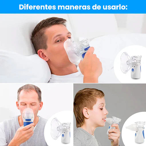 NEBULIZADOR PORTÁTIL ¡DESCONGESTIONA LAS VÍAS RESPIRATORIAS! - ENVÍO GRATIS